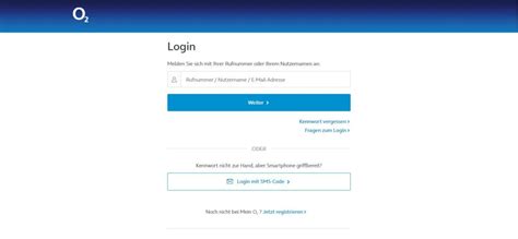 o2 anmeldung.